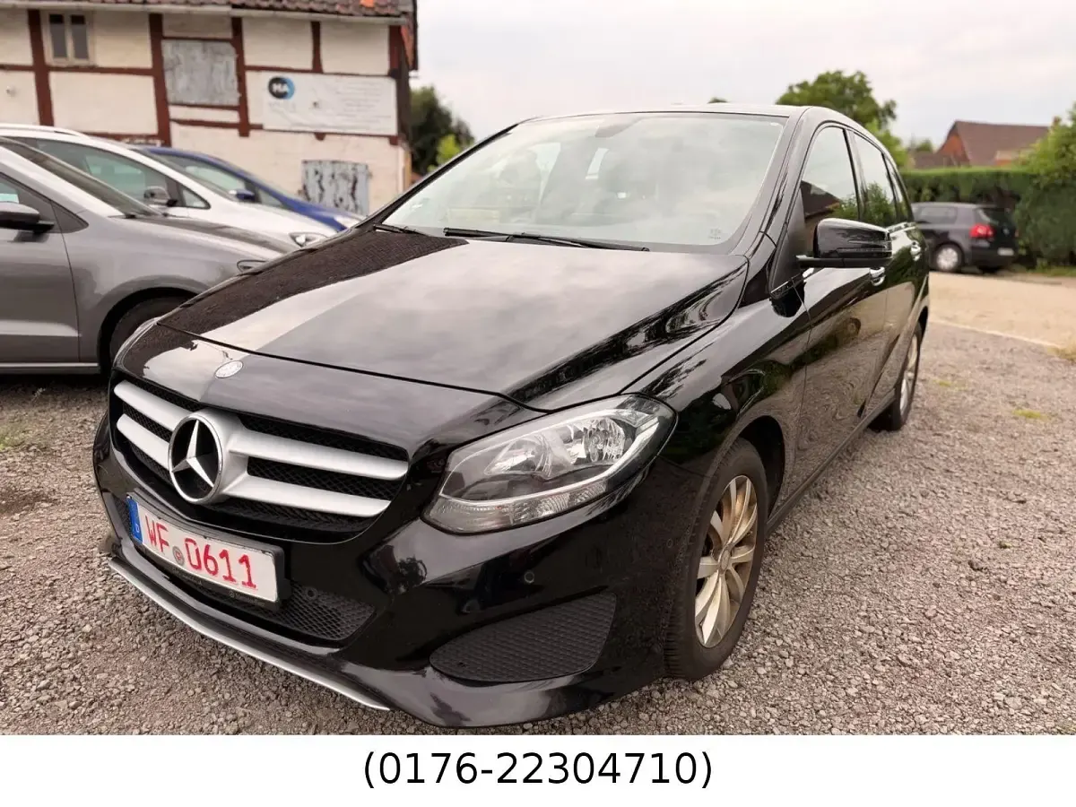 Gebraucht Mercedes B200 136 PS (100 kW) 2017 Schwarz Kleinwagen