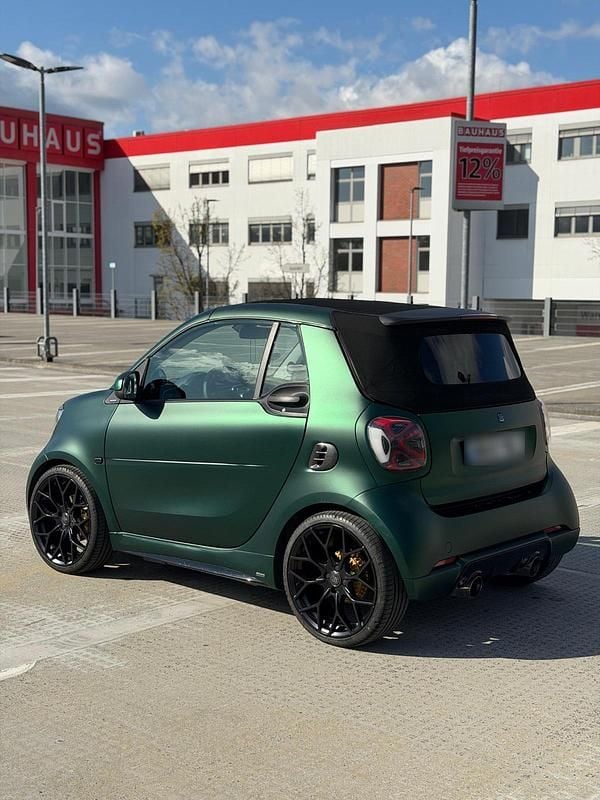 Gebraucht Smart ForTwo Cabrio Brabus 110 PS (80 kW) 2016 Grün Cabrio