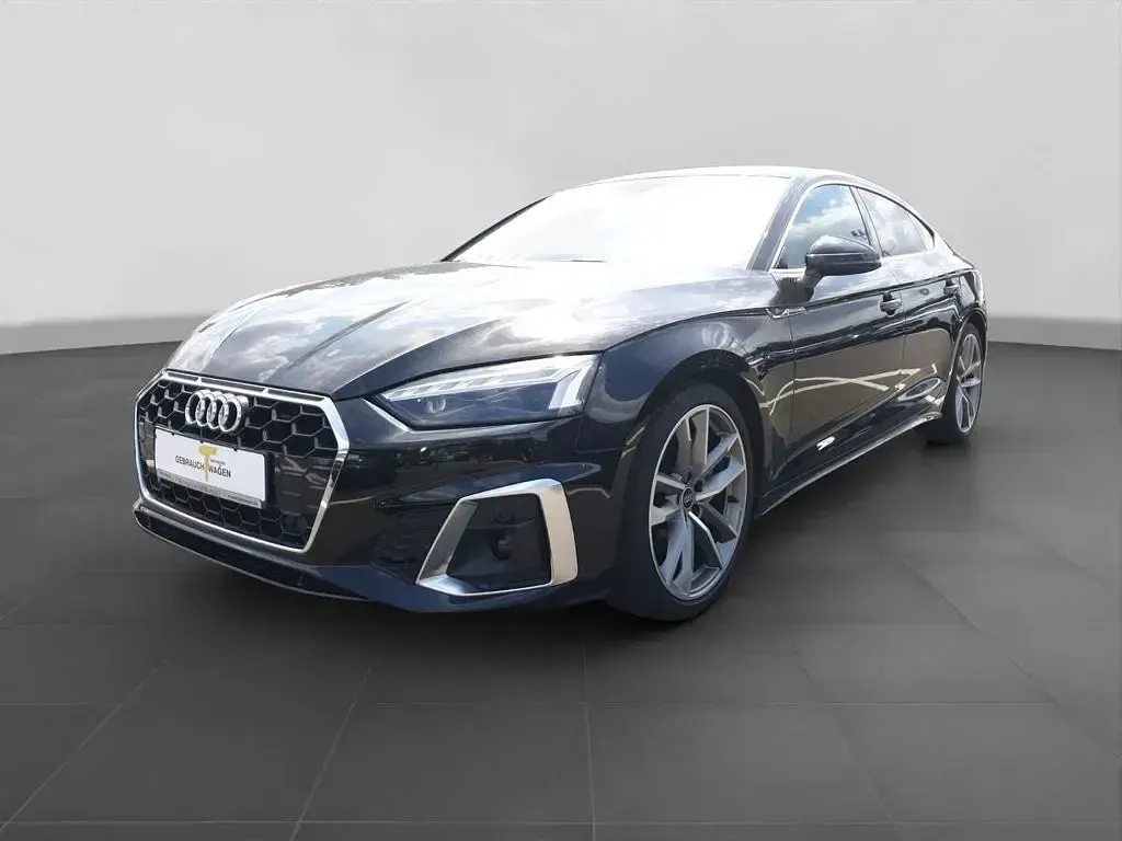 Gebraucht Audi A5 Sportback S-Line 204 PS (150 kW) 2023 Schwarz Kleinwagen