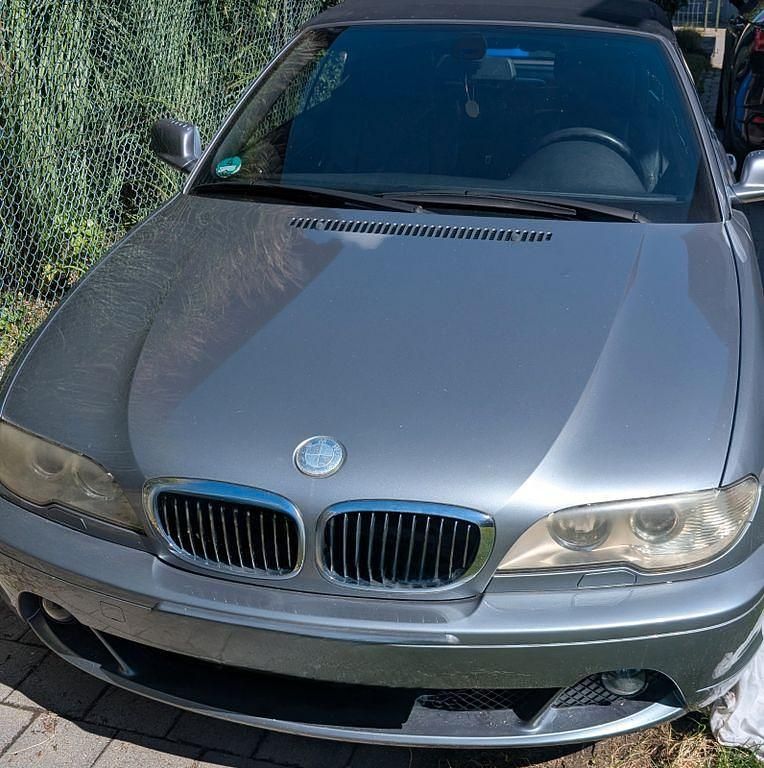 Silber Gebraucht 2004 BMW 320 Cabriolet Sport Line Cabrio | 7.200 € (Superpreis) - Bild 1/4