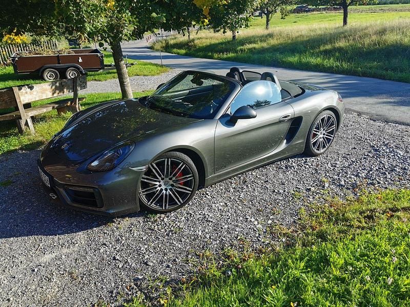 Grau Gebraucht 2014 Porsche Boxster GTS Cabrio | 71.900 € (Fairer Preis) - Bild 1/4