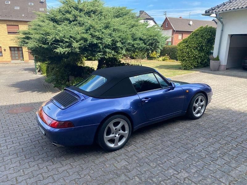Blau Gebraucht 1997 Porsche 911 Carrera Cabriolet Cabrio | 71.993 € (Guter Preis) - Bild 1/4