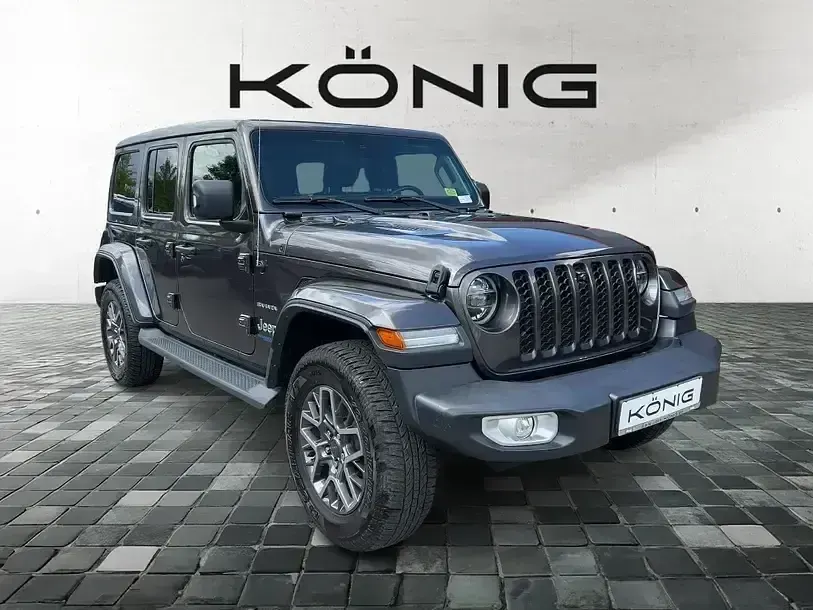 Gebraucht Jeep Wrangler Sahara 272 PS (200 kW) 2021 Grau SUV