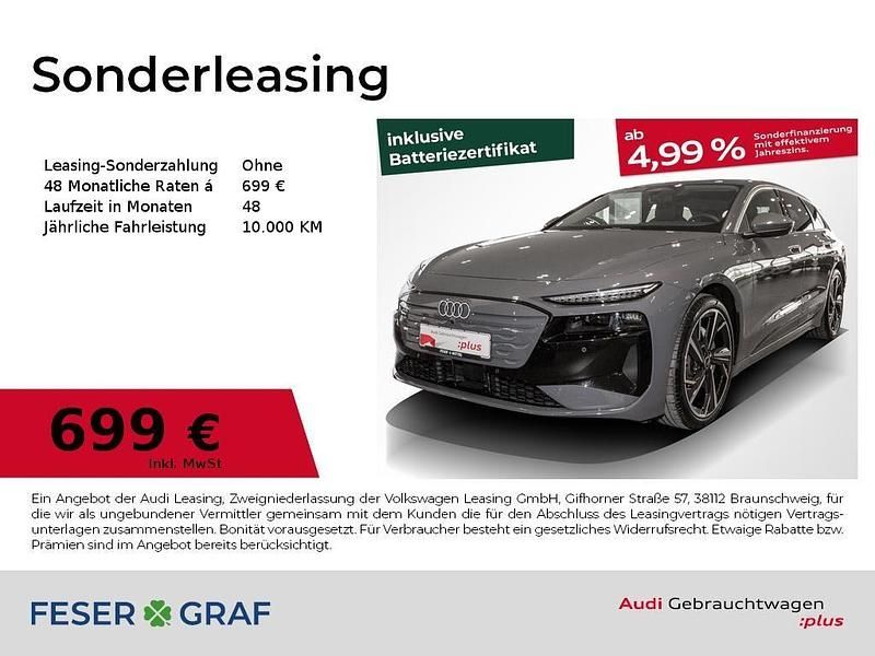Gebraucht Audi A6 e-tron Performance 269 kW (367 PS) 2025 Magnetgrau Kombi
