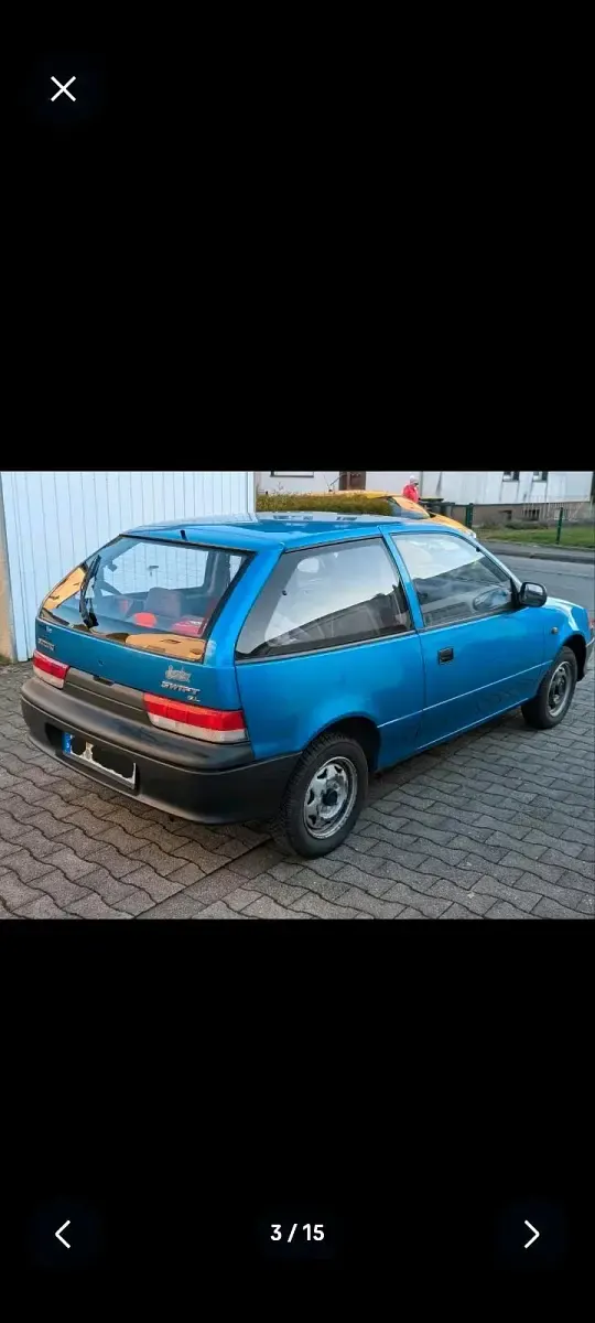 Usata Suzuki Swift 53 CV (38 kW) 2003 Blu Utilitaria