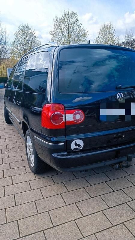 Gebraucht VW Sharan 204 PS (150 kW) 2008 Schwarz Van / Kleinbus