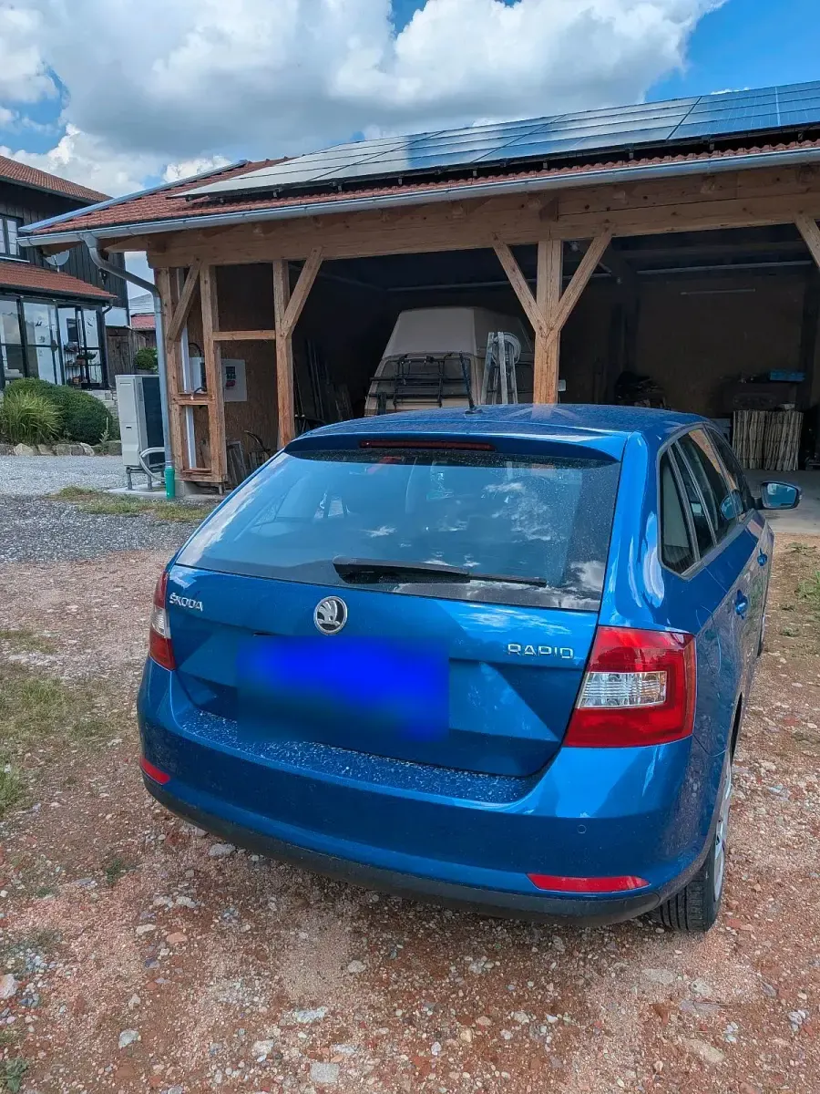 Gebraucht Skoda Rapid 90 PS (66 kW) 2016 Blau Kleinwagen