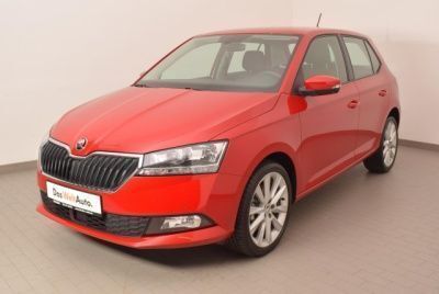 Rot metallic Gebraucht 2019 Skoda Fabia Style Kleinwagen | 17.550 € (Fairer Preis) - Bild 1/4