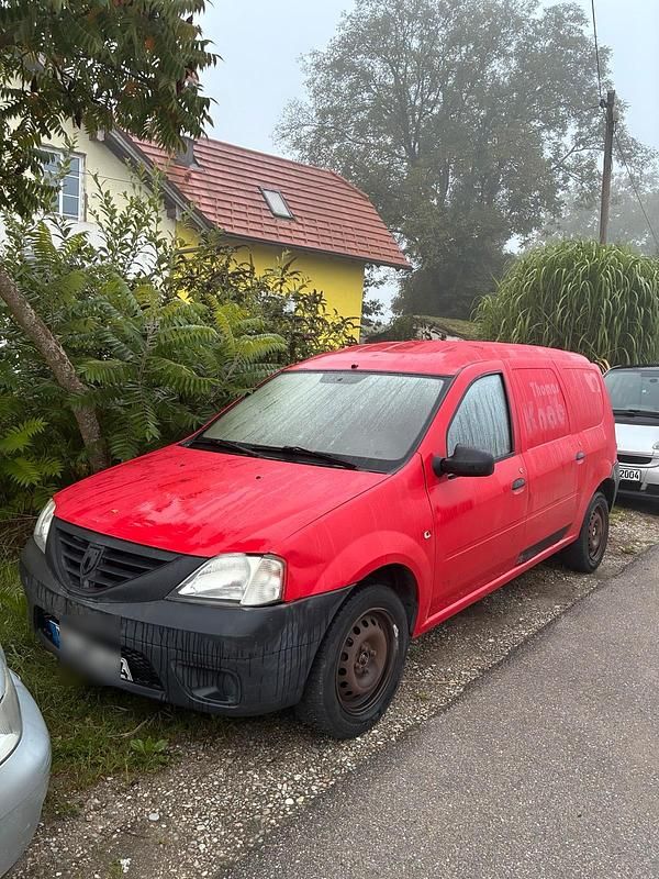 Rot Gebraucht 2007 Dacia Logan Limousine | 300 € (Superpreis) - Bild 1/4