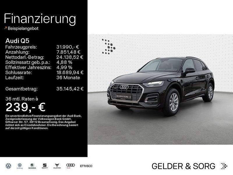 Brillantschwarz Gebraucht 2022 Audi Q5 SUV | 31.990 € (Superpreis) - Bild 1/4