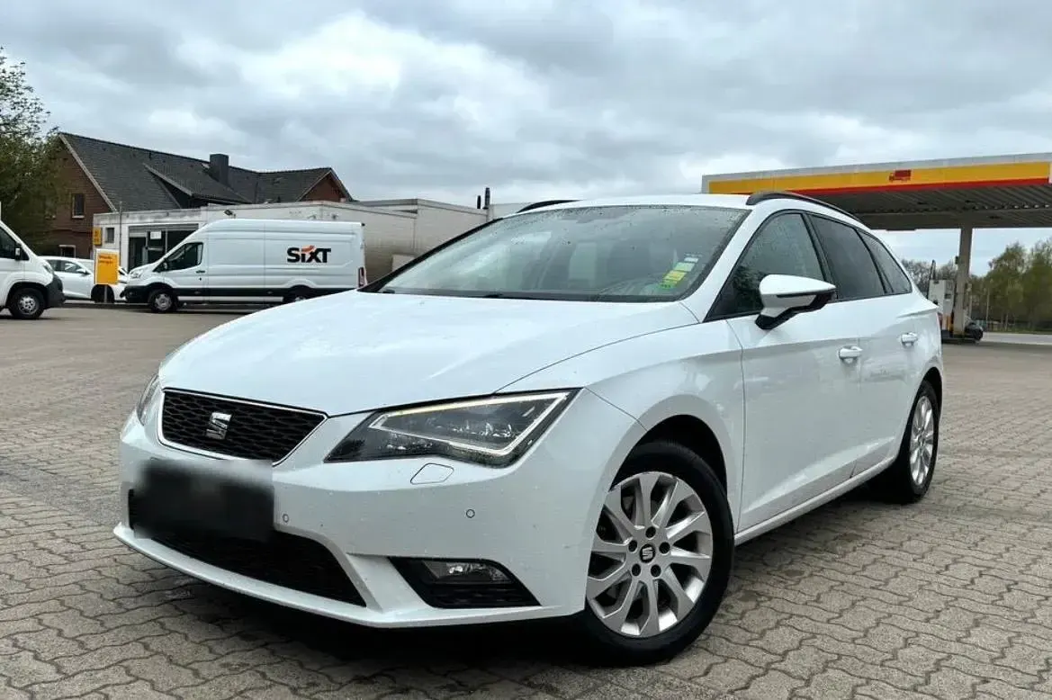 Usado Seat Leon 150 HP (110 kW) 2015 Branco Carrinha