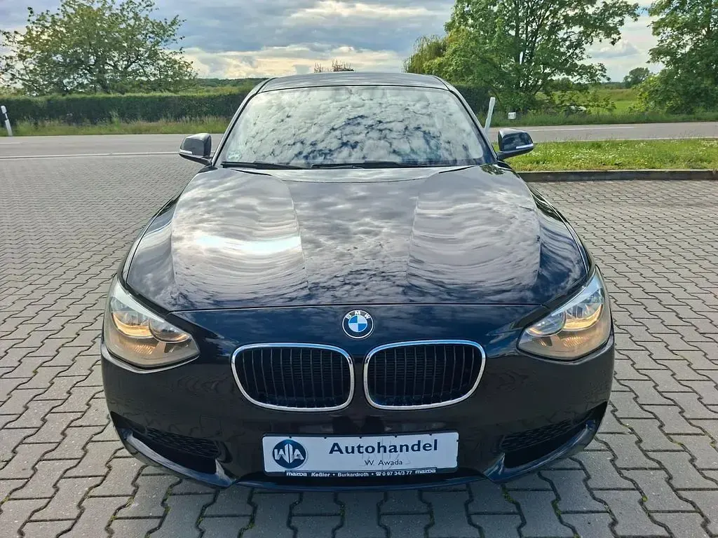 Gebraucht BMW 114 Sport Line 102 PS (75 kW) 2012 Schwarz Kleinwagen