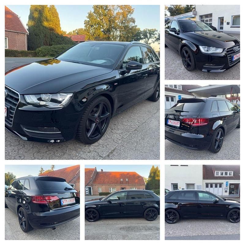 Schwarz Gebraucht 2015 Audi A3 Sportback Ambition Kombi | 9.999 € (Fairer Preis) - Bild 1/4