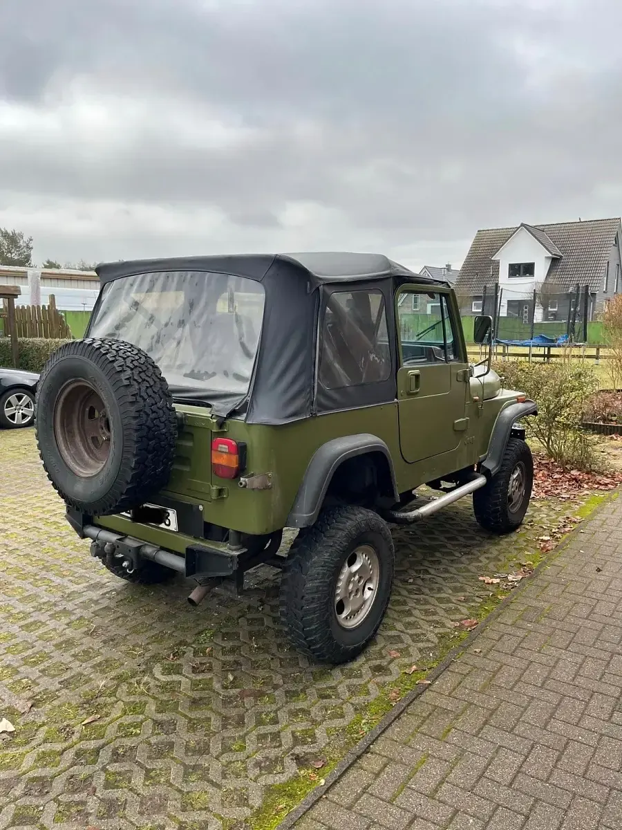 Gebraucht Jeep Wrangler 121 PS (88 kW) 1993 Grün SUV
