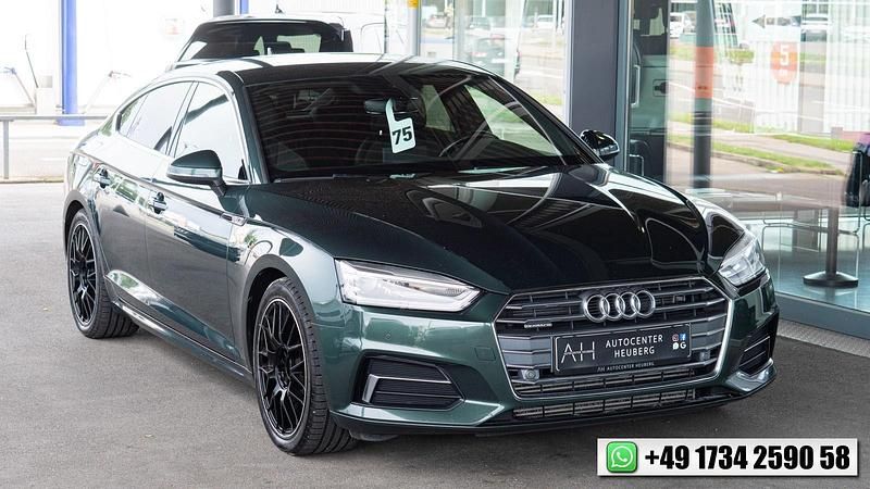 Grün Gebraucht 2017 Audi A5 S-Line Limousine | 20.990 € (Fairer Preis) - Bild 1/4