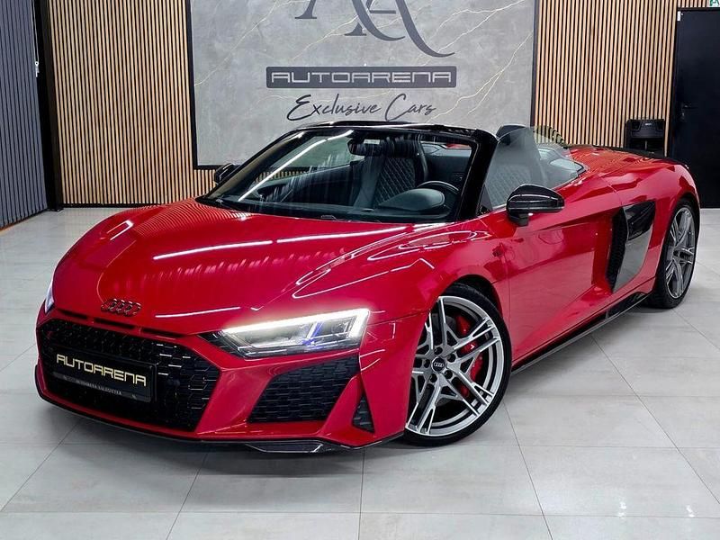 Gebraucht Audi R8 Spyder Performance 620 PS (456 kW) 2019 Tangorot Cabrio