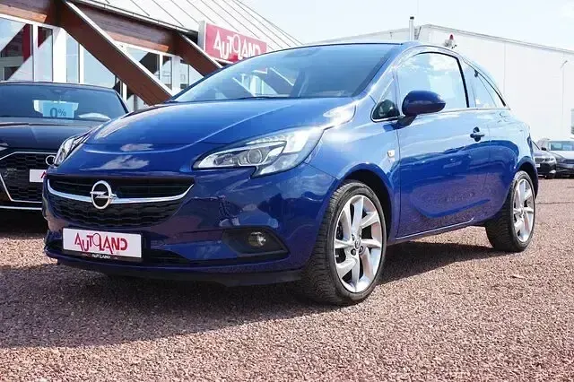 Gebraucht Opel Corsa 101 PS (74 kW) 2019 Blau Kleinwagen