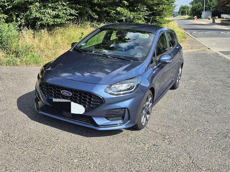 Blau Gebraucht 2023 Ford Fiesta ST-Line Kleinwagen | 18.500 € (Guter Preis) - Bild 1/4