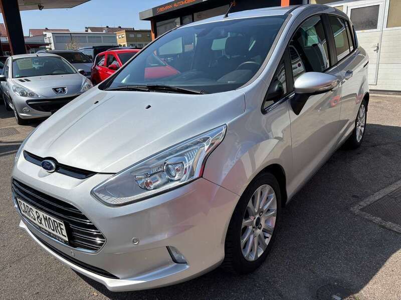 Silber Gebraucht 2014 Ford B-MAX Titanium Van / Kleinbus | 8.300 € (Fairer Preis) - Bild 1/4