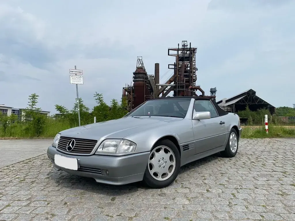 Gebraucht Mercedes SL300 190 PS (139 kW) 1992 Silber Cabrio