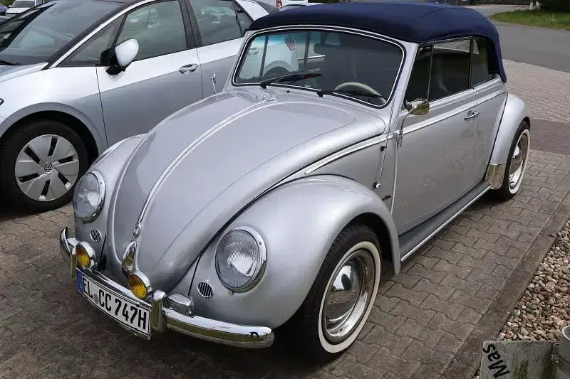 Gebraucht VW Type 3 Karmann 34 PS (25 kW) 1966 Silber Cabrio