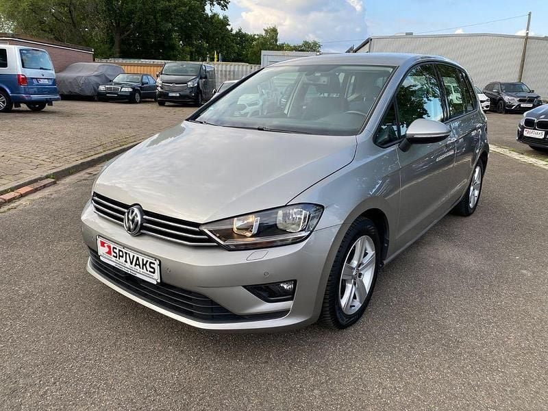 Silber Gebraucht 2014 VW Golf Sportsvan Comfortline Van / Kleinbus | 11.499 € (Guter Preis) - Bild 1/4