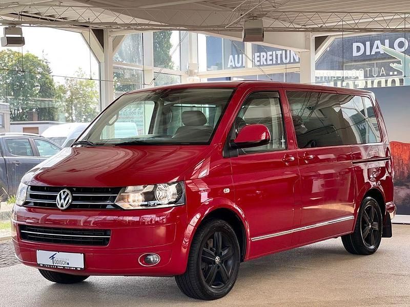 Rot Gebraucht 2010 VW T5 Highline Van | 18.900 € - Bild 1/4