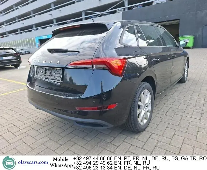 Gebraucht Skoda Scala 116 PS (85 kW) 2021 Schwarz Kleinwagen