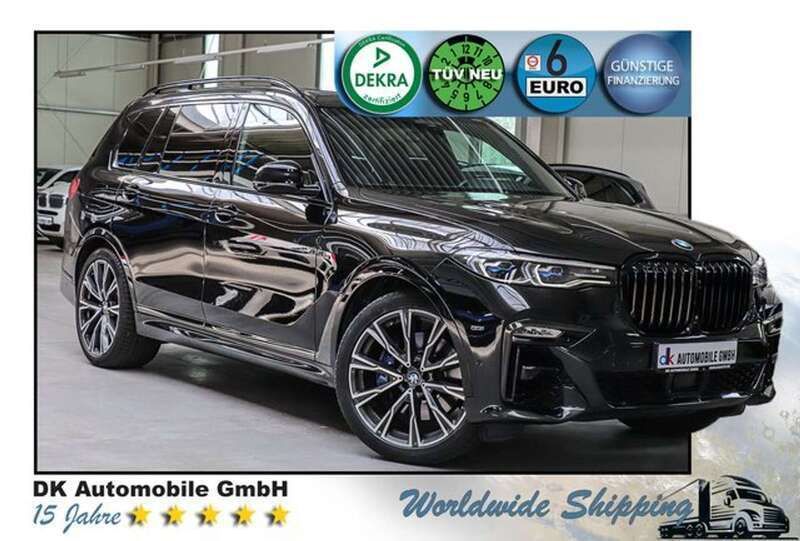 Black sapphire metallic Gebraucht 2020 BMW X7 Sport Line SUV | 61.700 € (Fairer Preis) - Bild 1/4