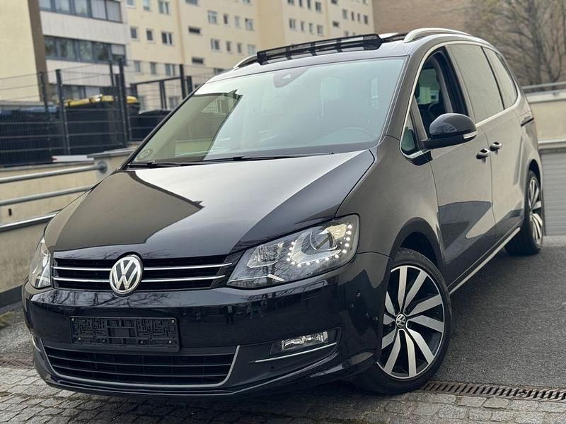 Gebraucht VW Sharan Highline 184 PS (135 kW) 2018 Schwarz Van / Kleinbus