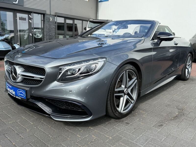 Grau Gebraucht 2017 Mercedes S63 AMG AMG Cabrio | 87.000 € - Bild 1/4