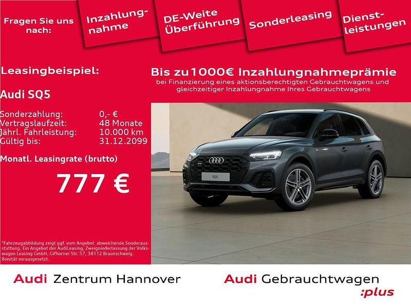 Daytonagrau perleffekt Gebraucht 2022 Audi SQ5 Ambiente SUV | 50.450 € (Superpreis) - Bild 1/4