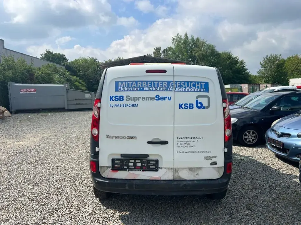 Gebraucht Renault Kangoo 90 PS (66 kW) 2012 Weiß Van / Kleinbus