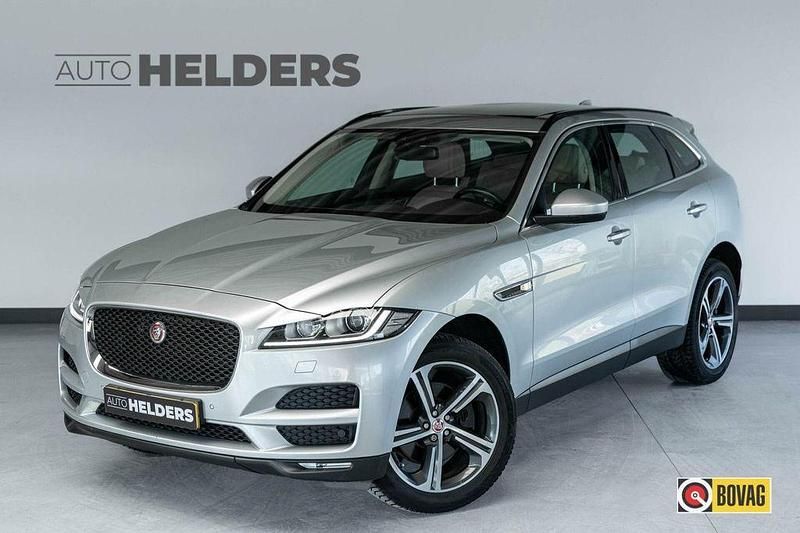 Grau Gebraucht 2016 Jaguar F-Pace S SUV | 19.950 € (Etwas zu teuer) - Bild 1/4