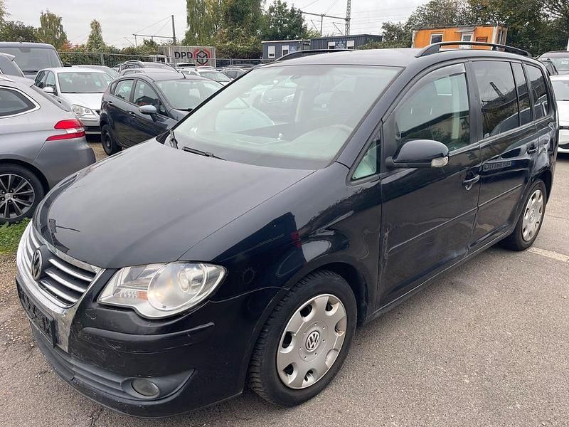Schwarz Gebraucht 2009 VW Touran Trendline Van / Kleinbus | 1.500 € (Fairer Preis) - Bild 1/4