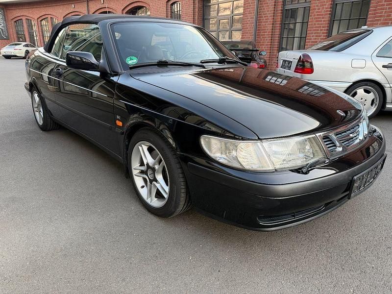 Gebraucht Saab 9-3 Cabriolet 154 PS (113 kW) 2000 Schwarz Cabrio