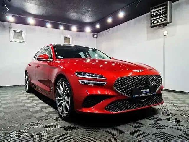Usata Genesis G70 Sport 245 CV (180 kW) 2022 Rosso Berlina