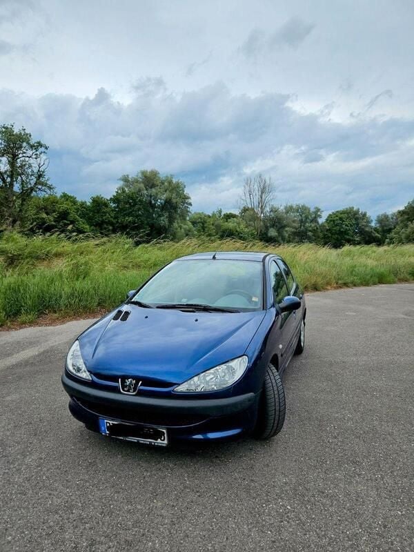 Blau Gebraucht 2004 Peugeot 206 Filou Kombi | 699 € (Superpreis) - Bild 1/4