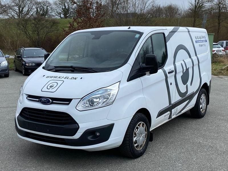 Gebraucht Ford Transit Custom 125 PS (91 kW) 2016 Weiß Van / Kleinbus