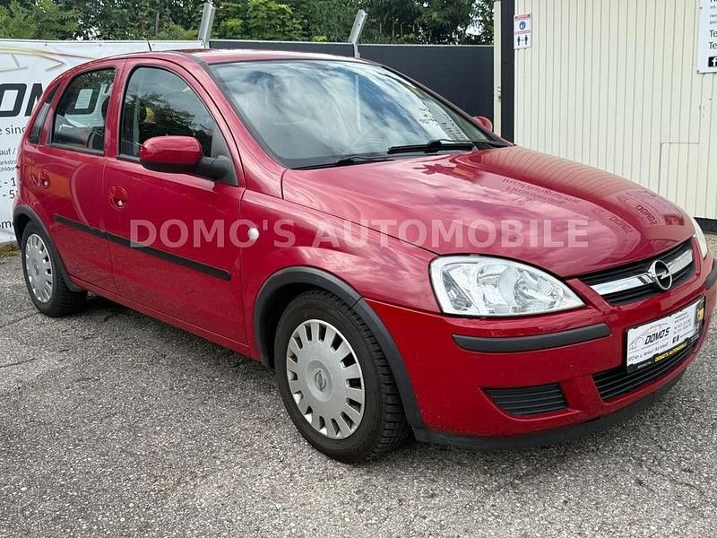 Rot Gebraucht 2003 Opel Corsa Limousine | 2.490 € (Etwas zu teuer) - Bild 1/4
