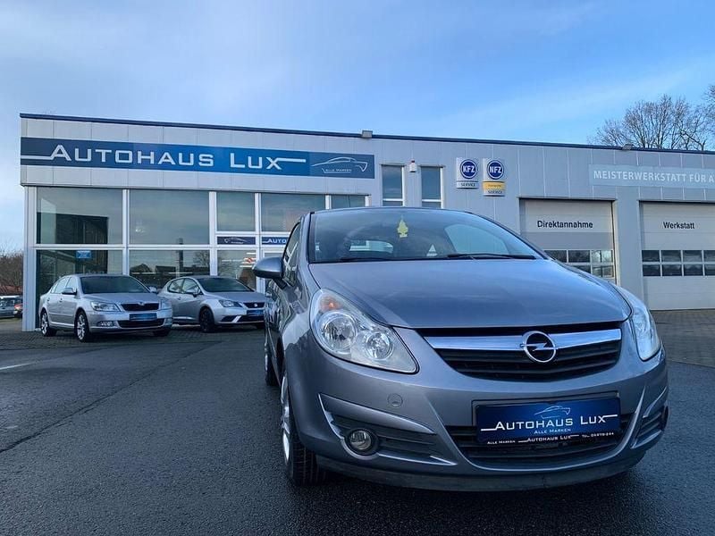 Gebraucht Opel Corsa Edition 90 PS (66 kW) 2007 Silber Kleinwagen