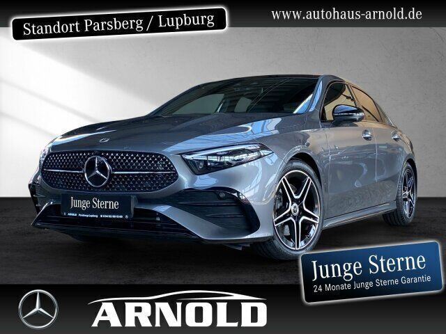 Mountaingrau Gebraucht 2023 Mercedes A220 AMG Limousine | 43.850 € (Teuer) - Bild 1/4