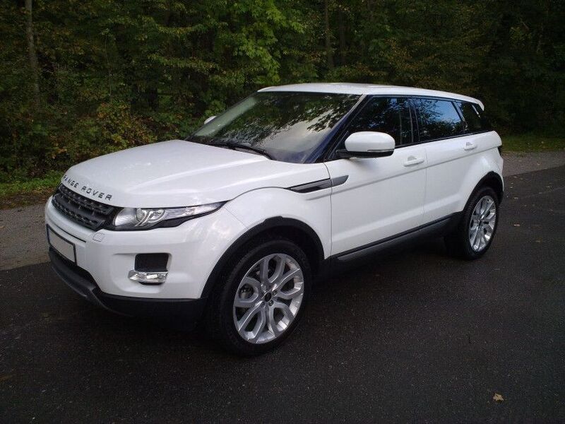 Weiß Gebraucht 2011 Land Rover Range Rover evoque Pure SUV | 16.400 € (Teuer) - Bild 1/4