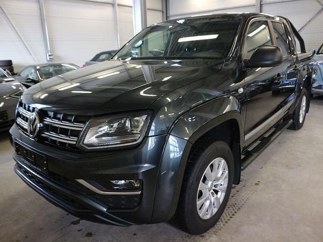Carbon steel greymetallic Gebraucht 2019 VW Amarok Dark Label Abholung | 22.900 € (Fairer Preis) - Bild 1/4