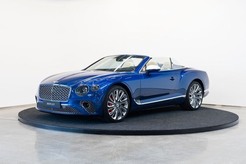 Gebraucht Bentley Continental GT Convertible Mulliner 659 PS (484 kW) 2023 Blau Cabrio