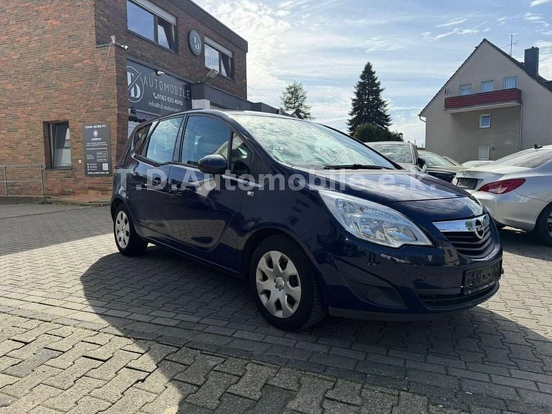Gebraucht Opel Meriva Selection 101 PS (74 kW) 2011 Blau Van / Kleinbus