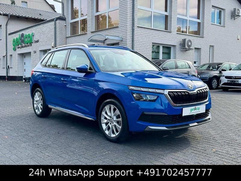 Blau Gebraucht 2021 Skoda Kamiq Style SUV | 12.890 € (Superpreis) - Bild 1/4