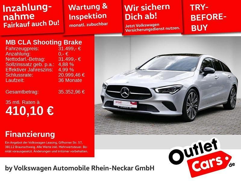 Silber Gebraucht 2023 Mercedes CLA220 Shooting Brake Kombi | 31.499 € (Fairer Preis) - Bild 1/4