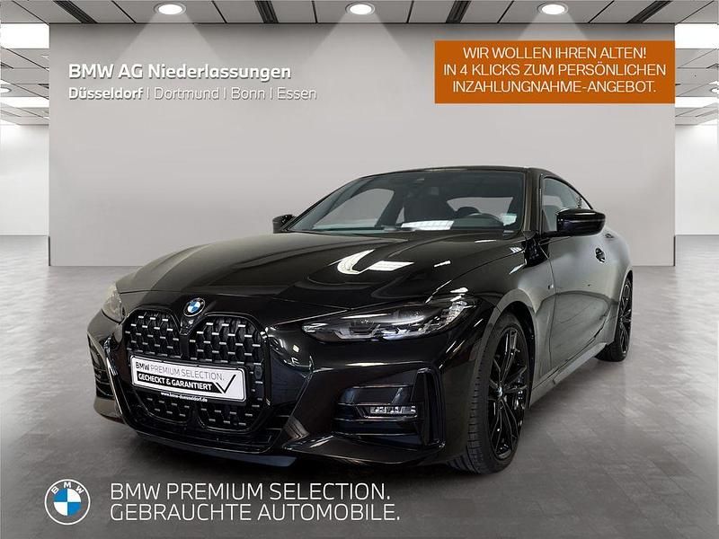 Schwarz Gebraucht 2021 BMW 430 Shadowline Coupé | 41.999 € (Fairer Preis) - Bild 1/4