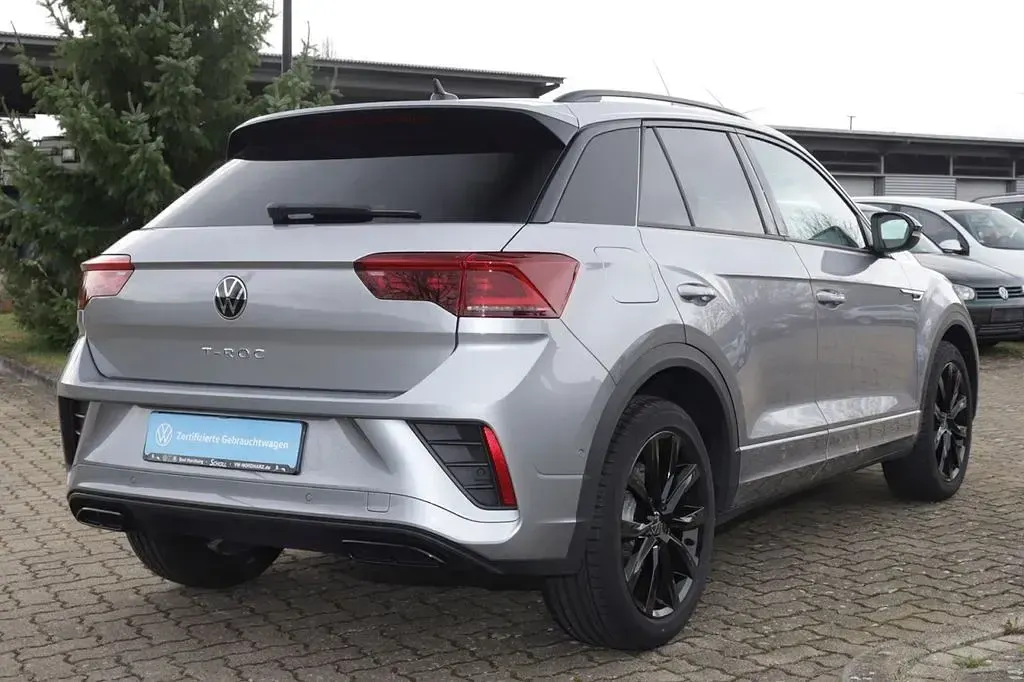 Gebraucht VW T-Roc R-line 150 PS (110 kW) 2024 Silber SUV